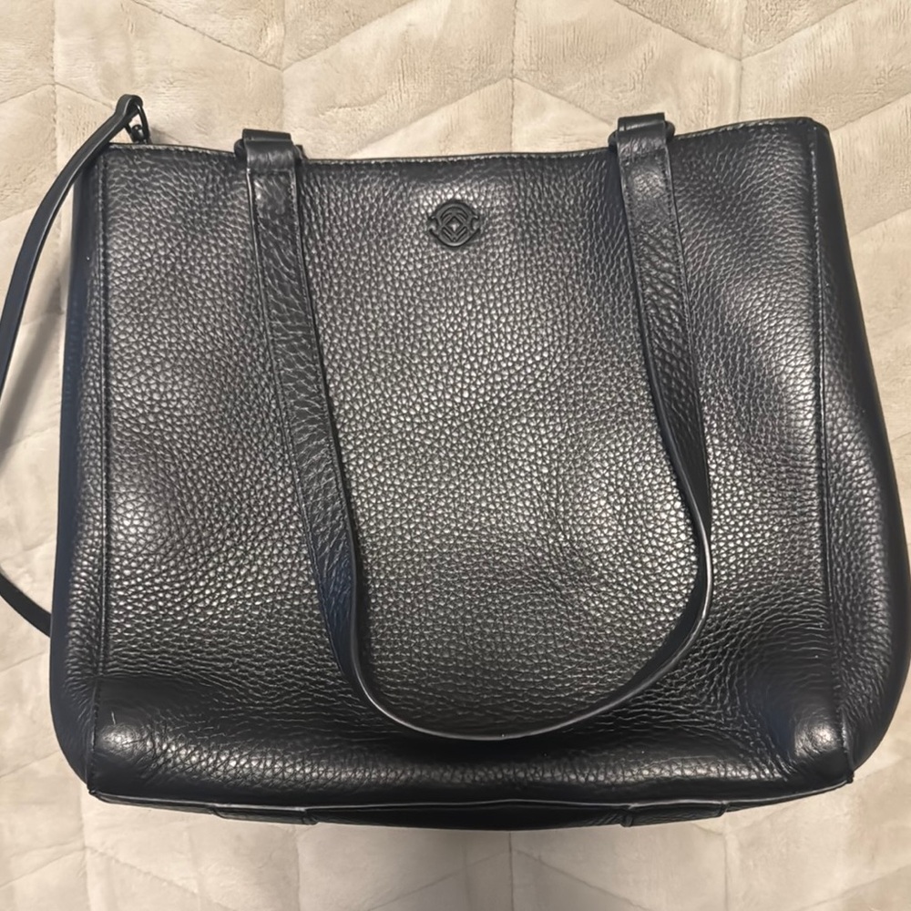 DAGNE DOVER MEDIUM ALLYN LEATHER TOTE